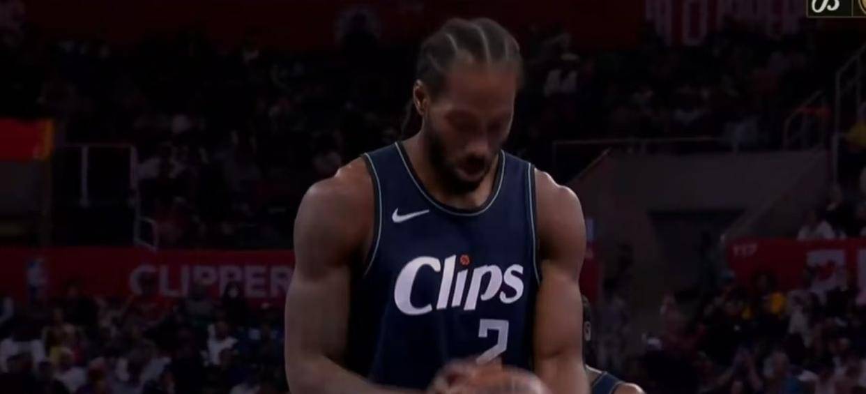 尼克斯对阵勇士,伦纳德彻底打爆防线 尼克斯对阵勇士,伦纳德彻底打爆防线